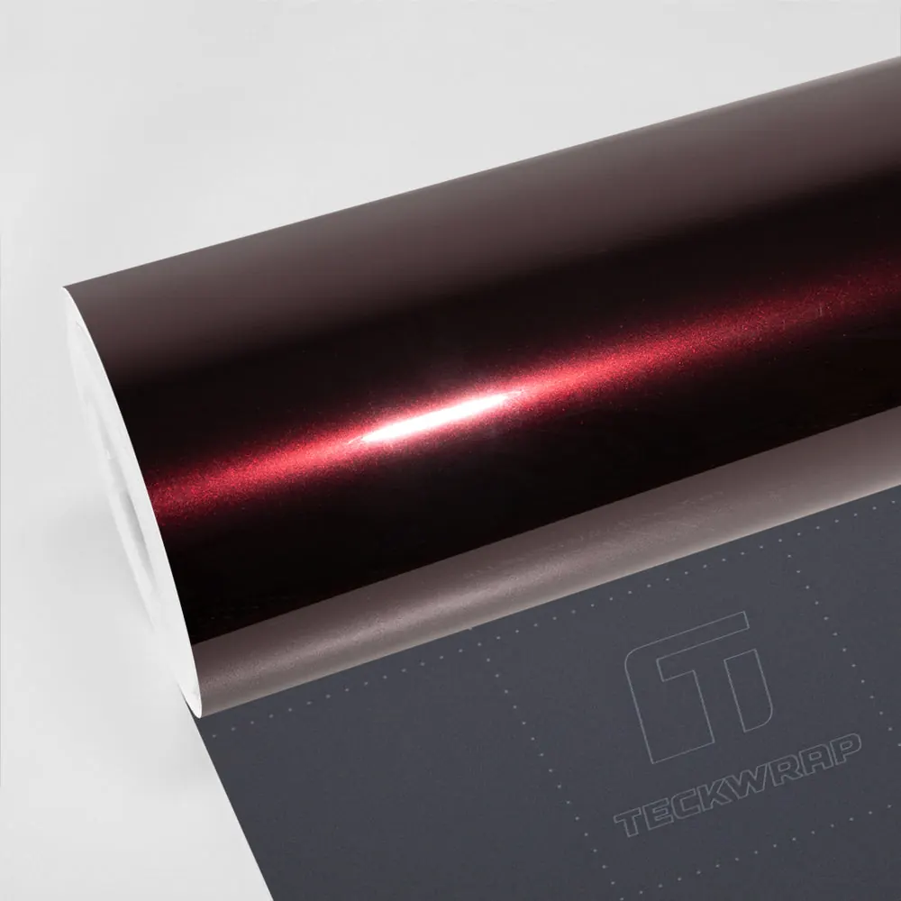 PPF TeckWrap Deep Maroon (CPX415): muestra del material