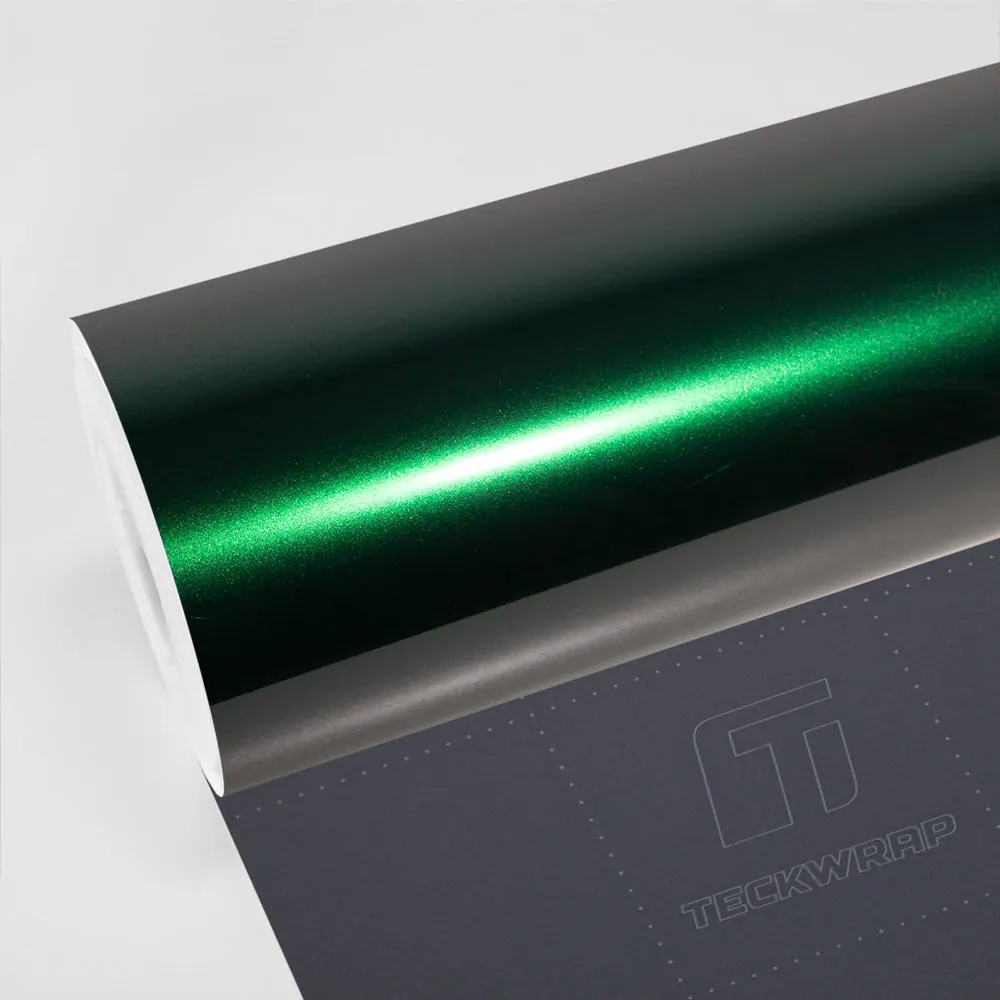 PPF TeckWrap Noble Green (CPX502): muestra del material
