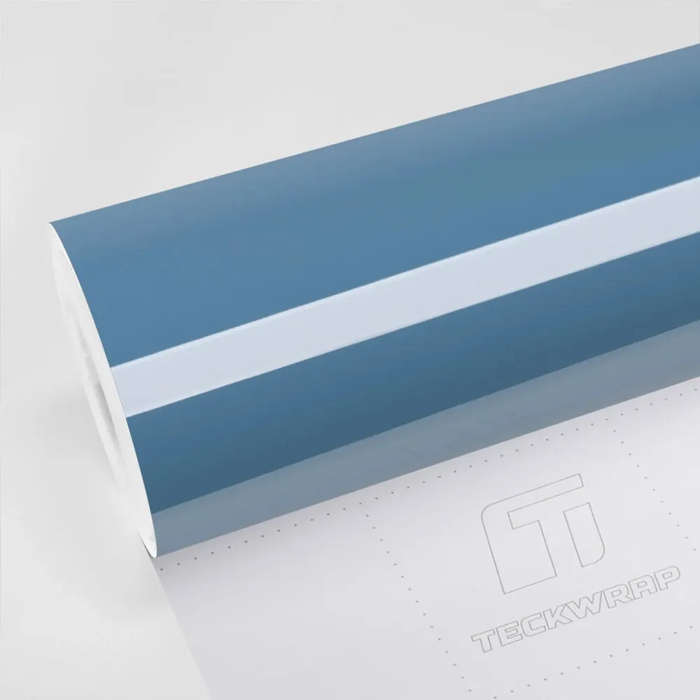 PPF TeckWrap Porcelain Blue (CPX310): muestra del material