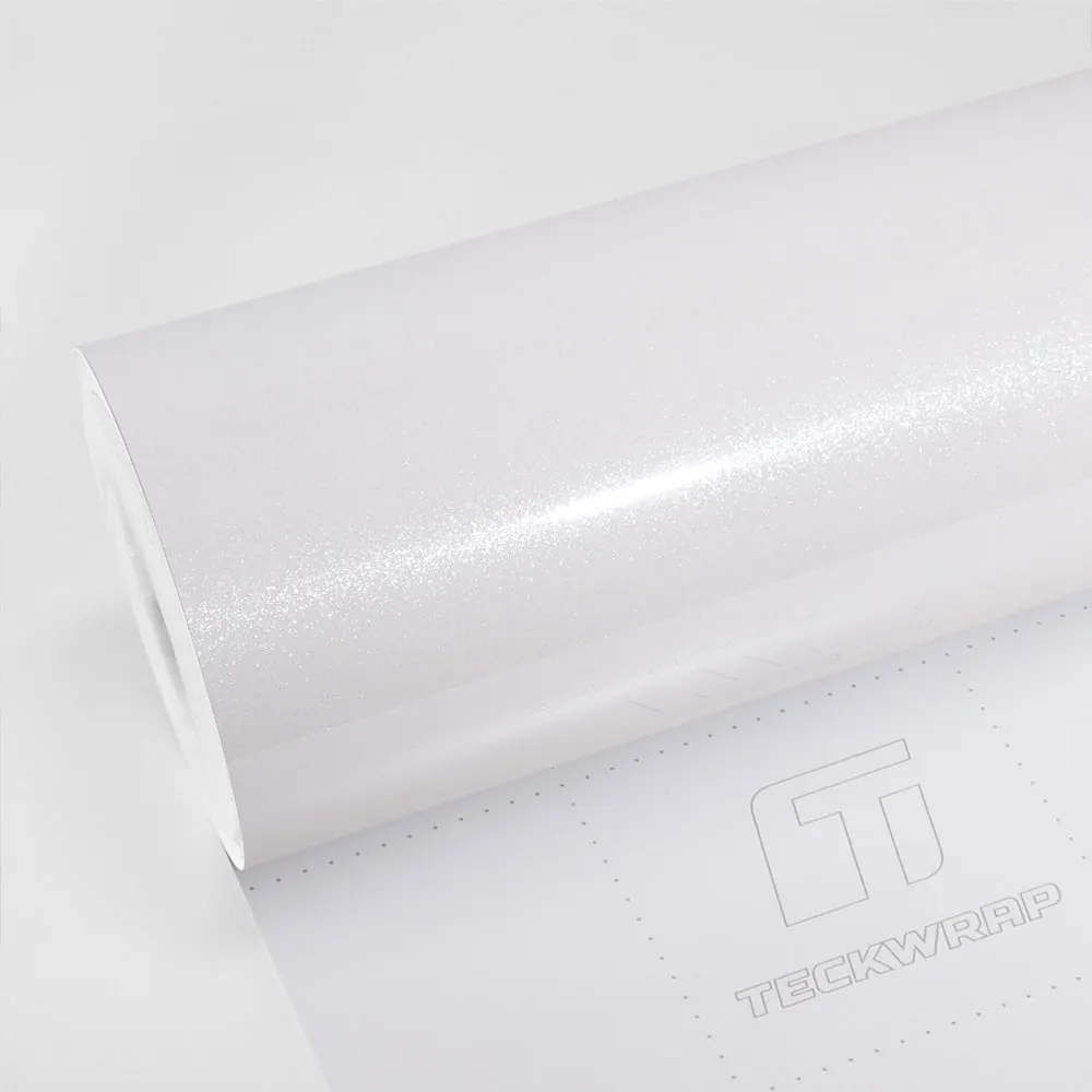 PPF TeckWrap Sparkling White (CPX402): muestra del material