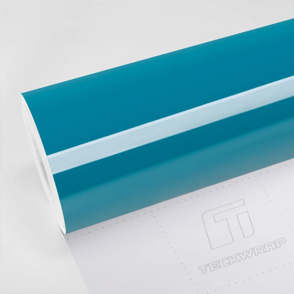 PPF TeckWrap Tempo Teal (CPX306): muestra del material