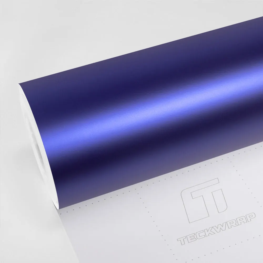 Vinil TeckWrap Azul Imperial (VCH420-M): muestra del material