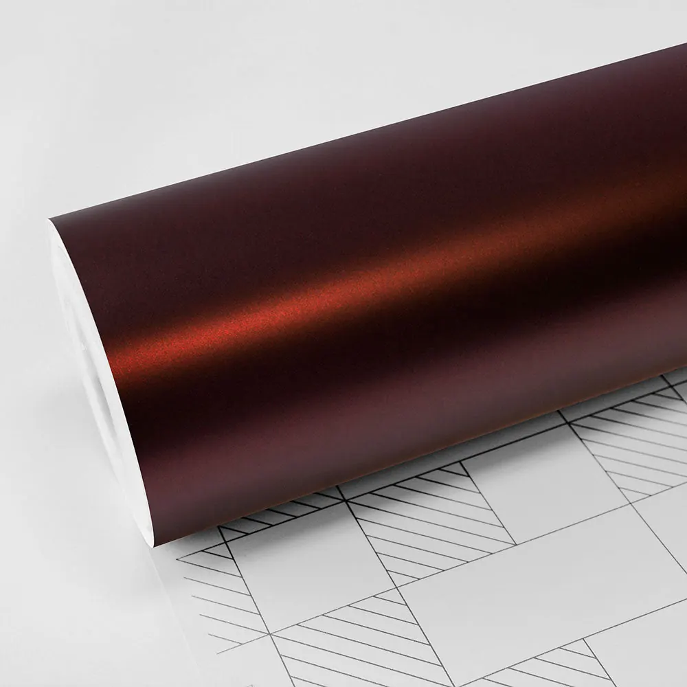 Vinil TeckWrap Burnt Maroon (SMT02): muestra del material