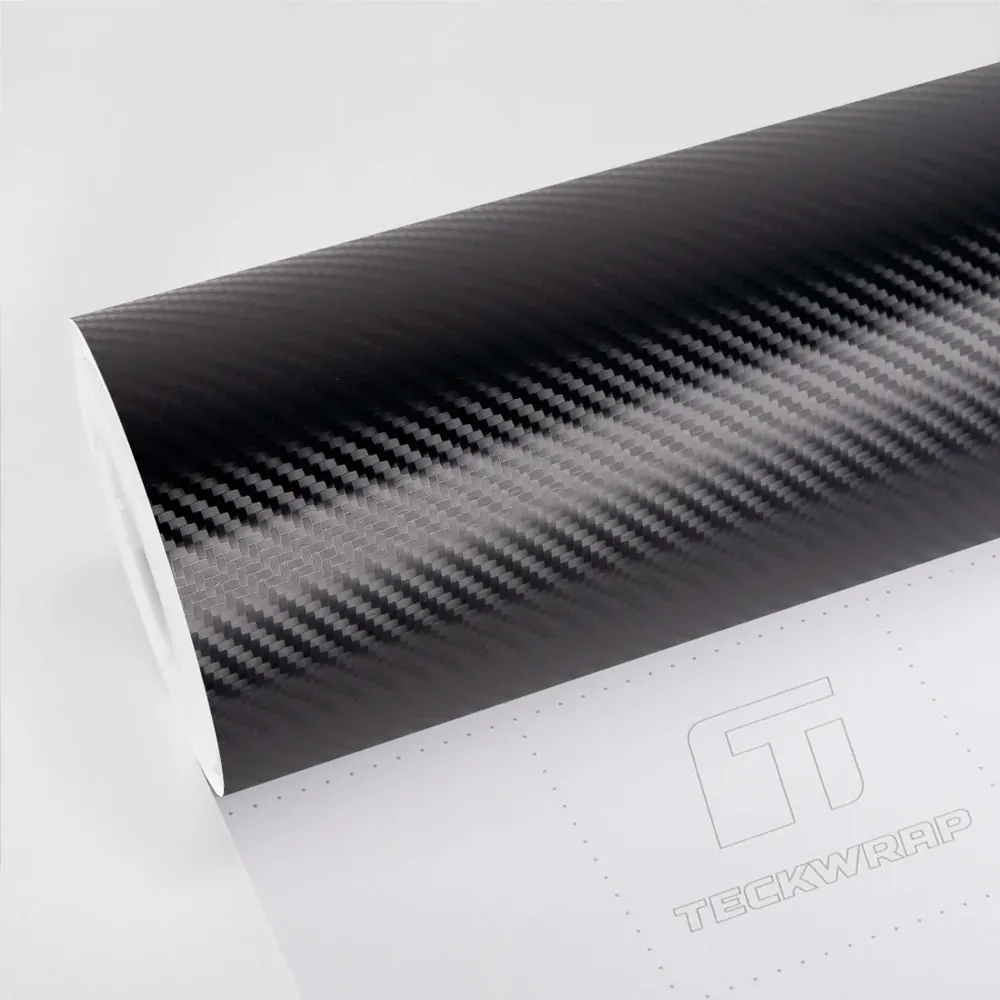 Vinil TeckWrap Carbono de sarga (RCF11): muestra del material
