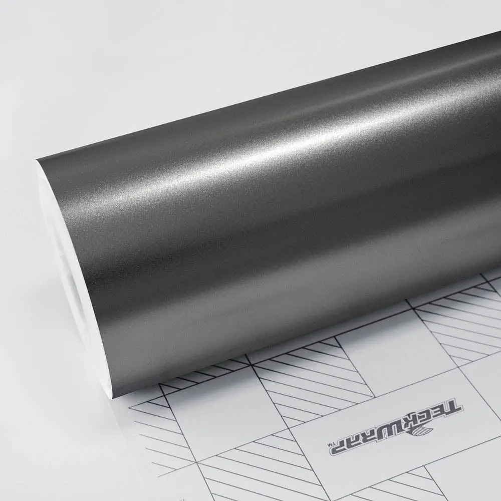 Vinil TeckWrap Charcoal Grey (ECH03): muestra del material