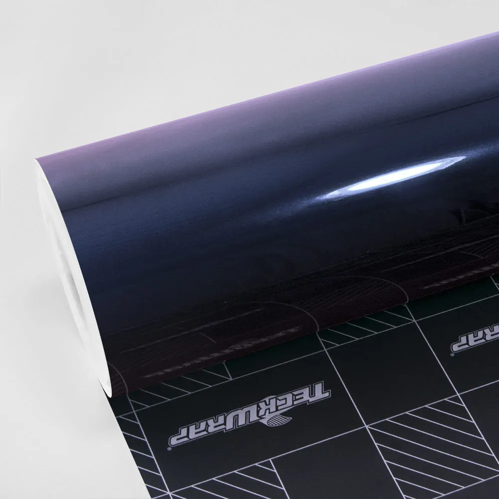 Vinil TeckWrap Deep Purple Blue (RB38-HD): muestra del material