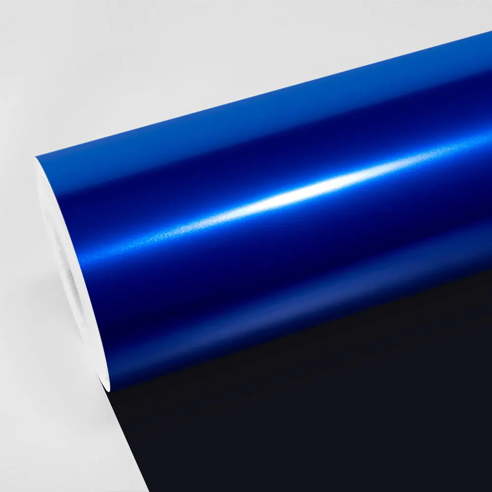 Vinil TeckWrap Indigo Chrome (CHM25-HD): muestra del material