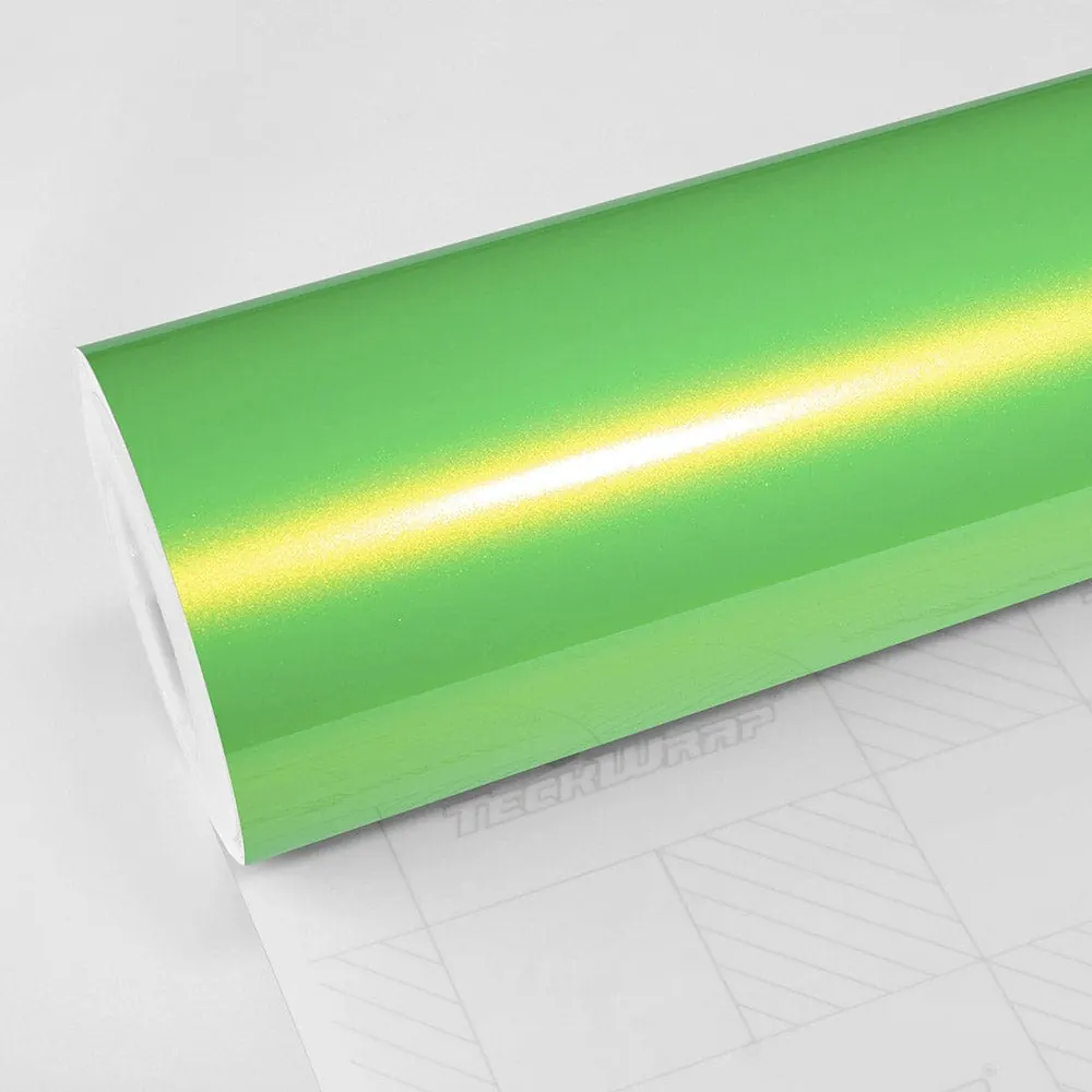 Vinil TeckWrap Kelly Green (RB22-HD): muestra del material