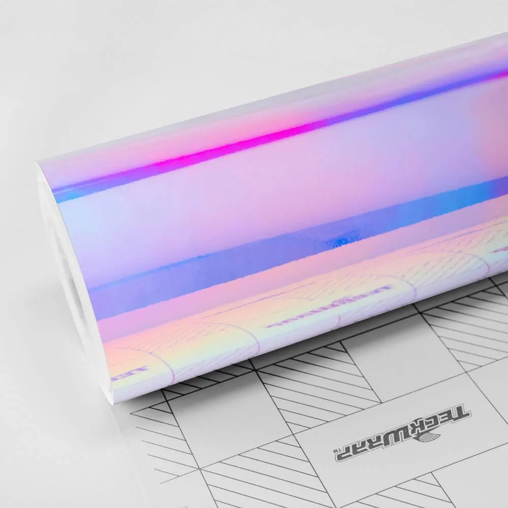 Vinil TeckWrap Purple blue aquamarine (MCH01): muestra del material