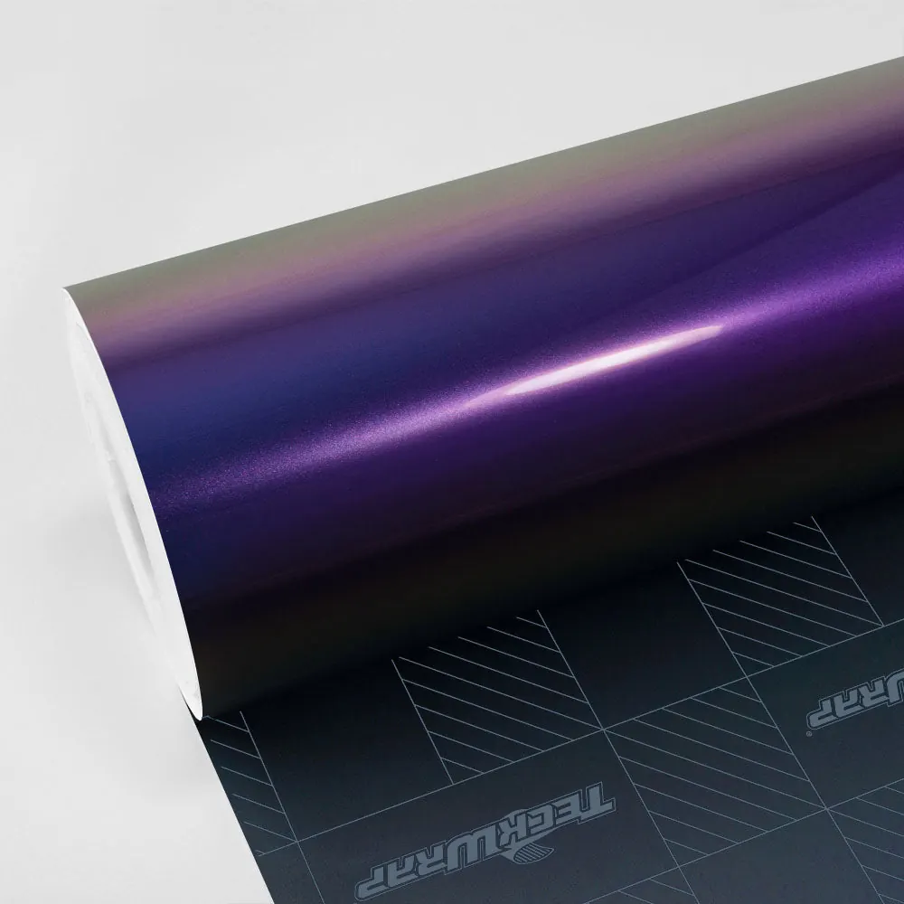 Vinil TeckWrap Purple Green (RD19-HD): muestra del material