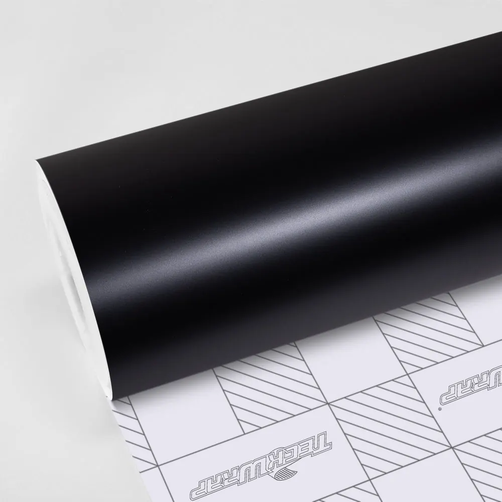 Vinil TeckWrap Raven Black (CM14): muestra del material
