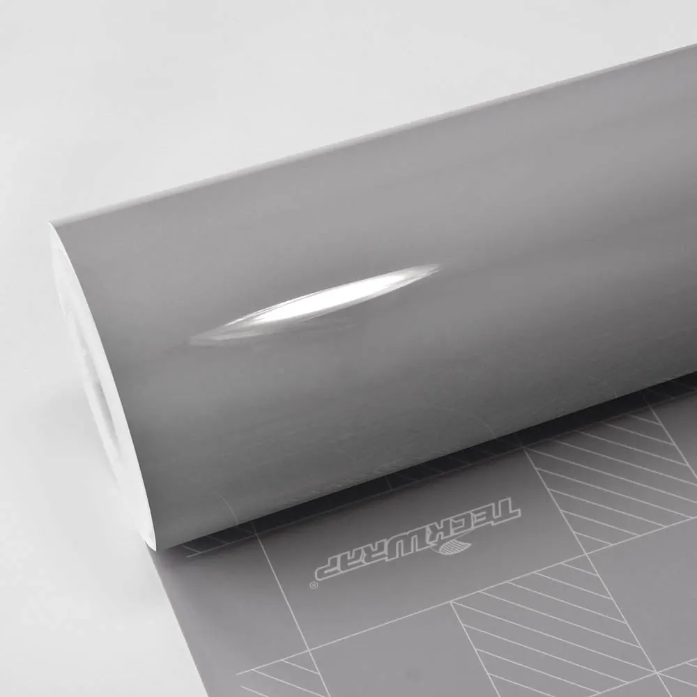 Vinil TeckWrap True Nardo Grey (CG27-HD): muestra del material