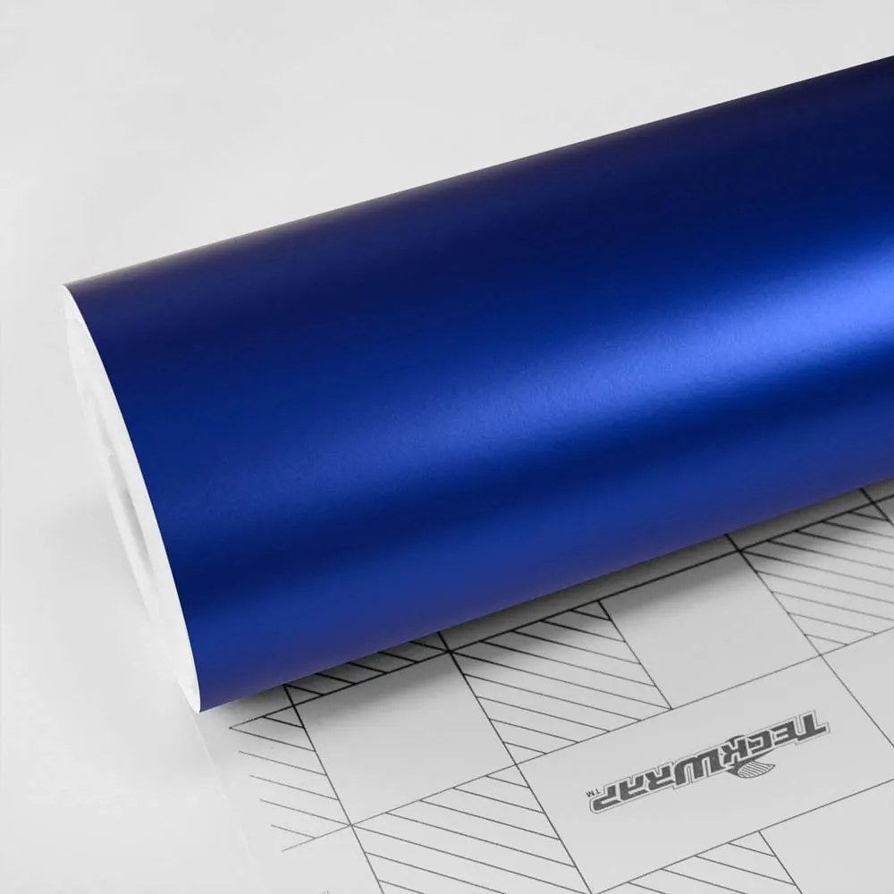 Vinil TeckWrap Velvet blue (VCH402-S): muestra del material