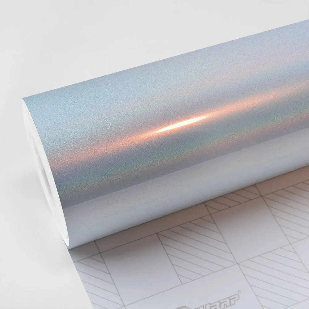 Vinil TeckWrap White Fireworks (RCH03-HD): muestra del material